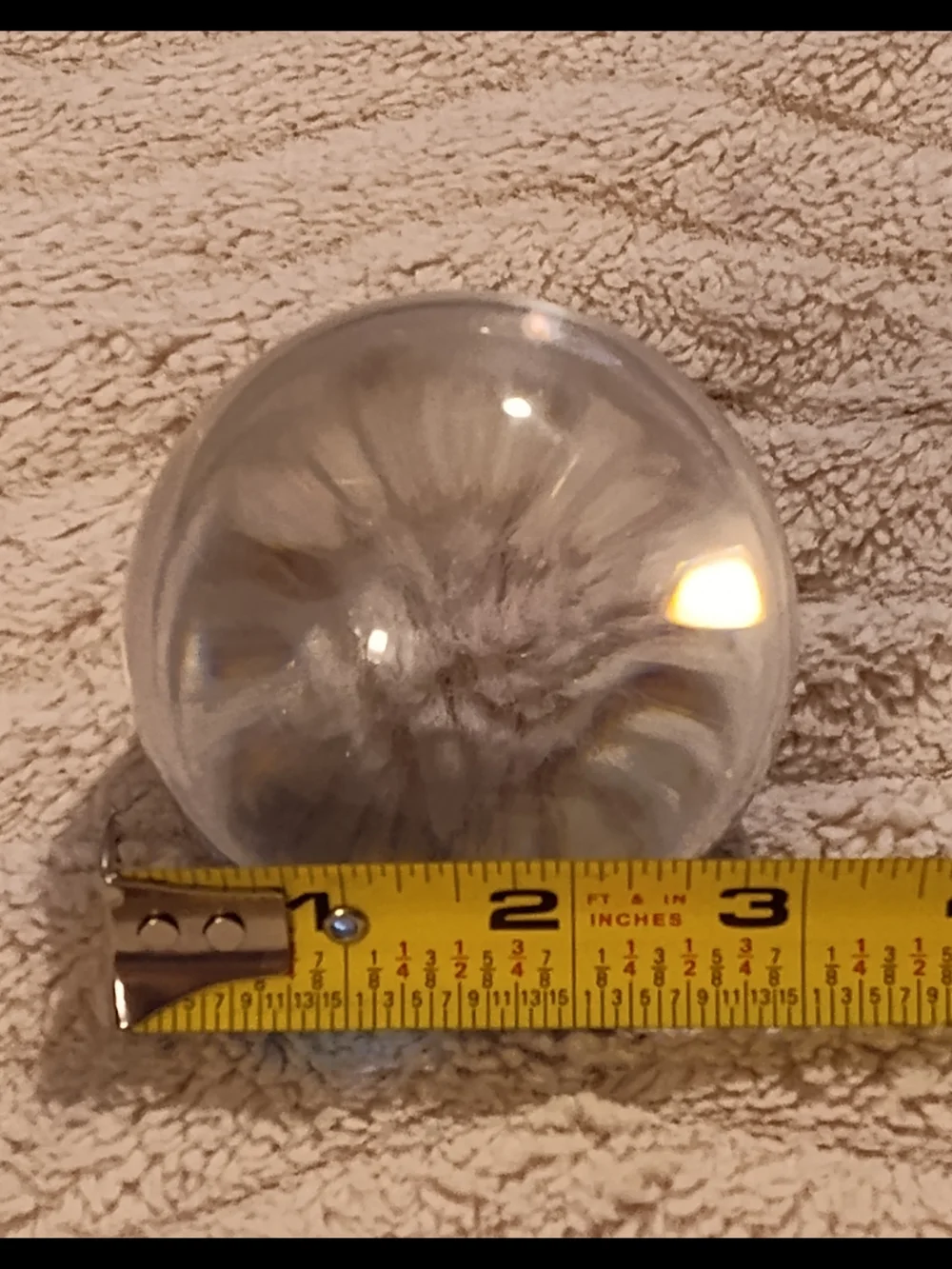 Vintage 90's Natural Smokey Quartz - Transparent Smokey -652g